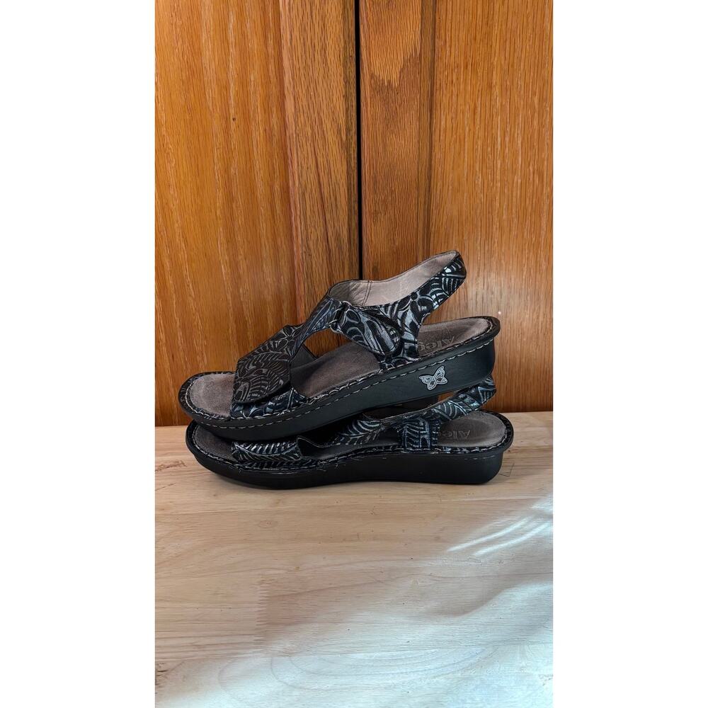 Alegria Camille comfort arch support leather Sandals shoes - Picture 6 of 11